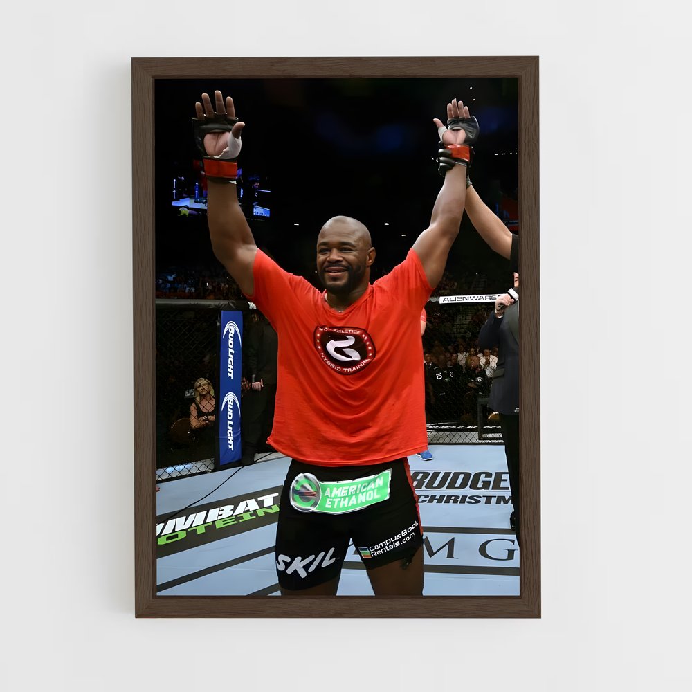 Poster Rashad evans – affiche MMA (vue 5)